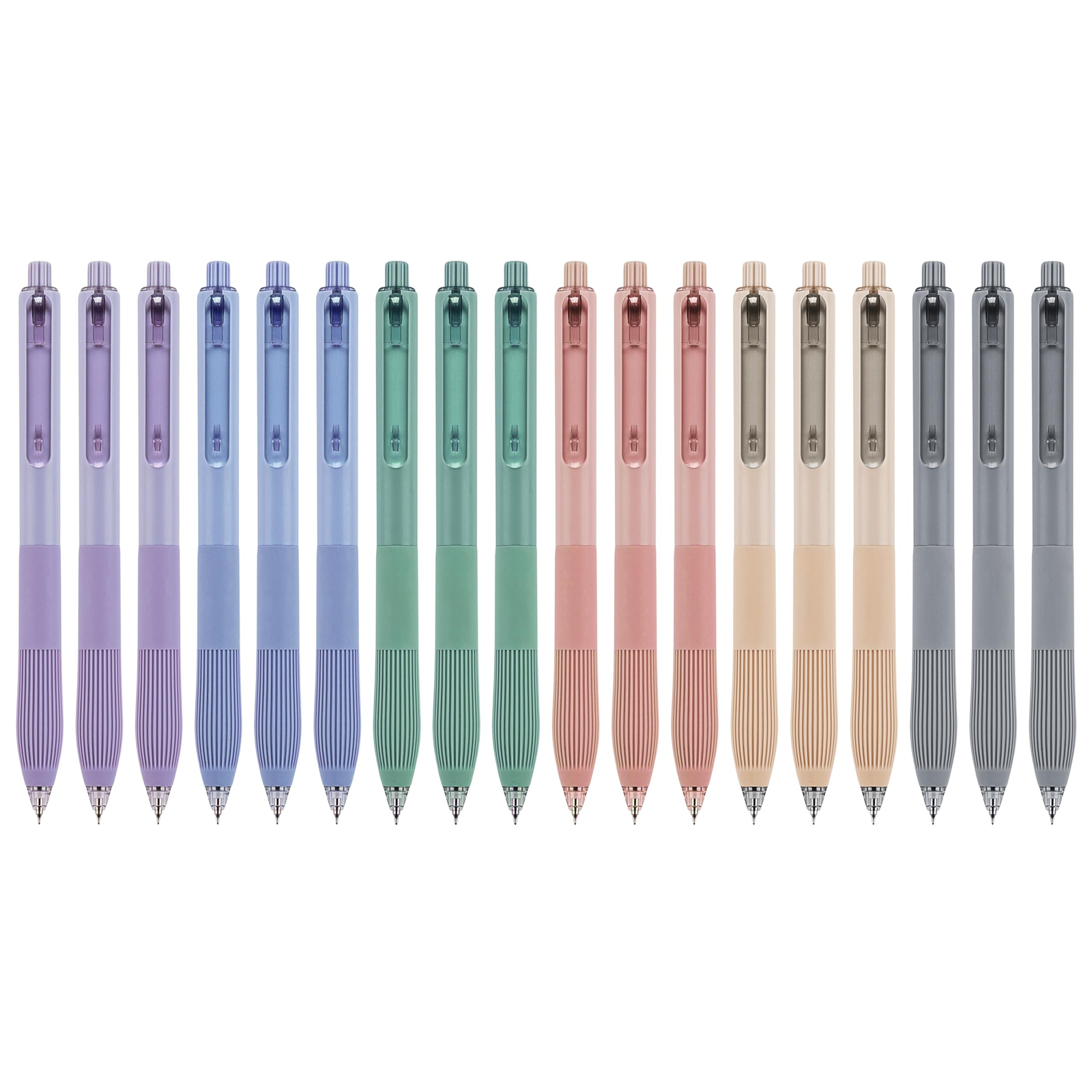 Gel Pens Black Ink Pens for Office 0.5mm Fine Point Pens Smooth Writing Retra...