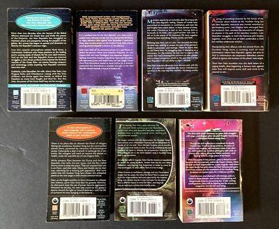 Star Wars New Jedi Order Lot 1,2,4,5,6,7,10 ALL 1st editions -3