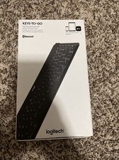 Keys-to-Go Logitech; Bluetooth; Ultra Slim Keyboard With Add-on iPhone Stand