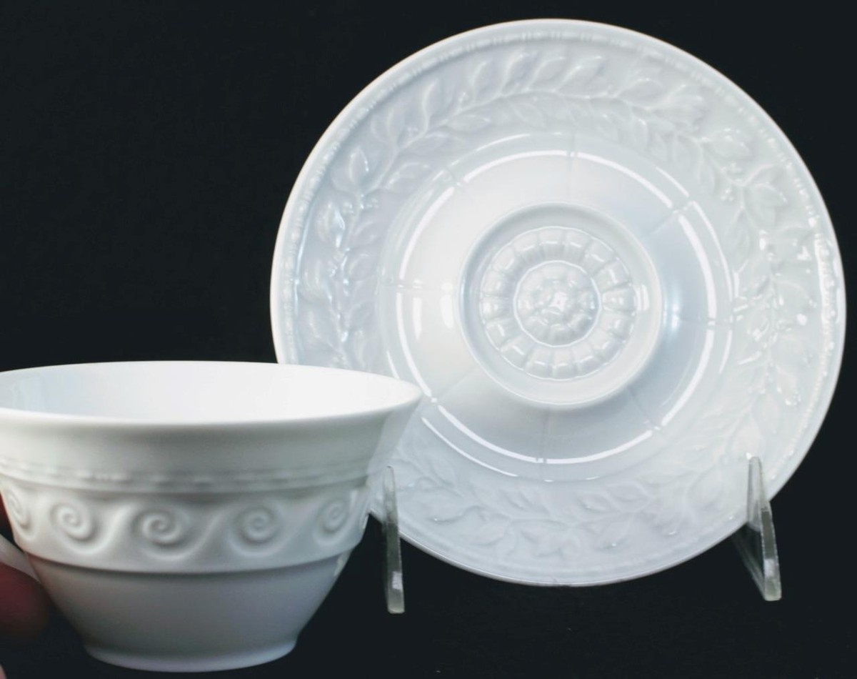 Bernardaud LOUVRE 2 Cup & Saucer Sets 0542 GREAT CONDITION | eBay