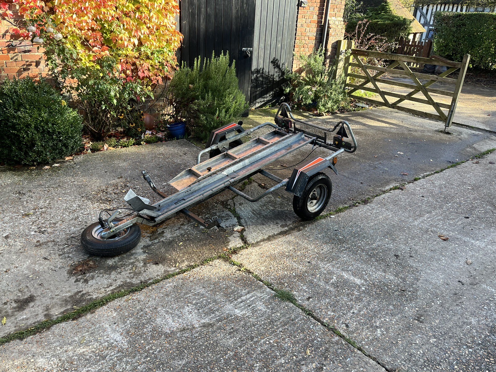 Erde PM310 Single Motorcycle Trailer eBay