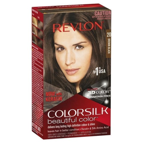 Revlon ColorSilk™ Brown Blonde Permanent Hair Dye 3D Color Full Grey Coverage 1P - Picture 6 of 25