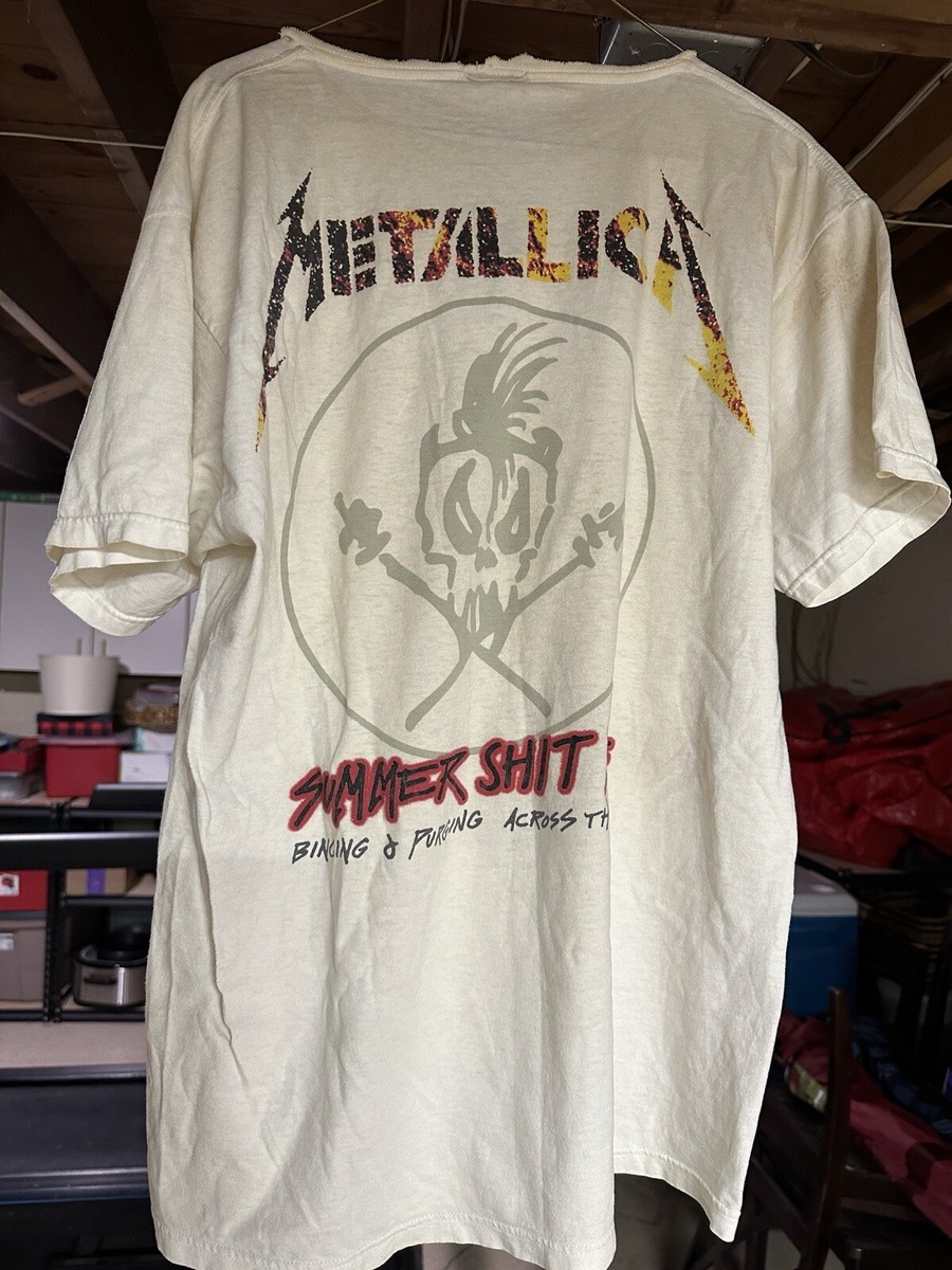 Metallica - 1994 Live Sh*t: Binge & Purge Tour T-Shirt - Vintage 