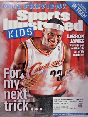 lebron james sports illustrated
