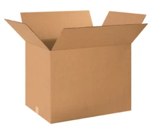15 Pack 24x18x18 Shipping Corrugated Packing Boxes Kraft Cardboard Carton Mailer