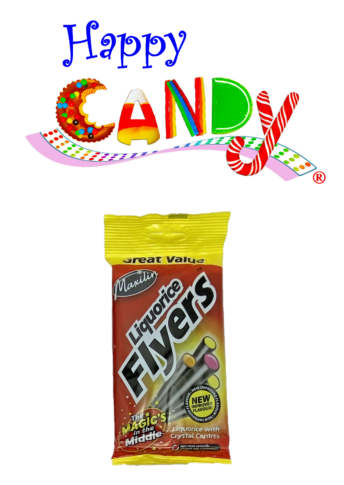 Liquorice Flyers RETRO SWEETS by the Original Maxilin Choose From 9 18