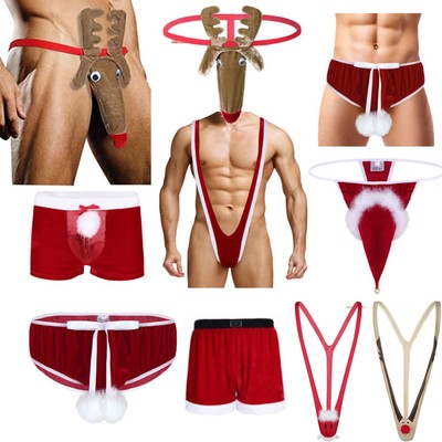 BORAT Costume Renna Mankini Borat Slip Natale