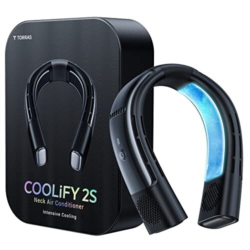 TORRAS COOLIFY 2S Neck Air Conditioner, Cool Down 30°F in 1S Neck Fan, Strong...