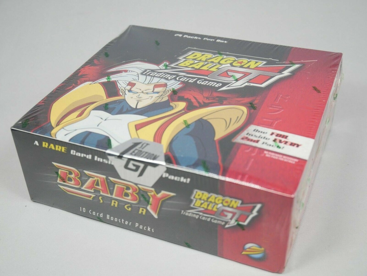 dragon ball gt booster box Dragon Ball GT 1st Edition Baby Saga Booster Box 24 Packs Factory Sealed  Mint