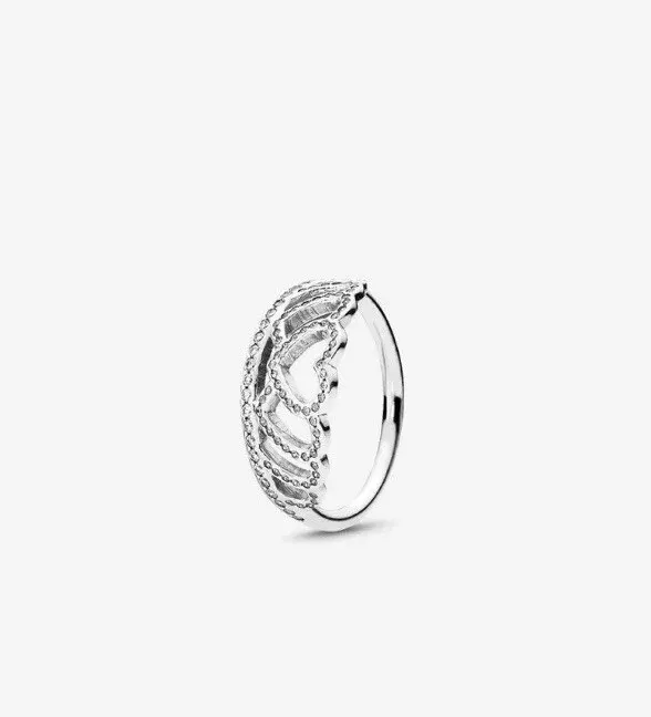 Pandora tiara 2024 ring silver