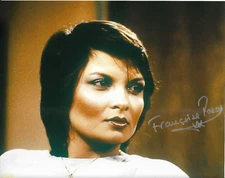Françoise Pascal "MIND YOUR LANGUAGE" 10" x 8" Genuine Autograph rare 33907 COA