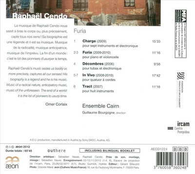 RAPHA L CENDO: FURIA NEUE CD
