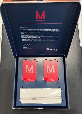 デルタ航空　ミリオンマイラータグ　Delta Million Miler Tag Surprising: Delta Air Lines is Mailing Out New Metal Elite