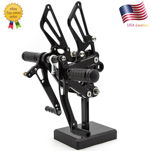 For Kawasaki Ninja ZX6R ZX636 1999 2000 2001-2002 Rearset Footrest Footpegs CNC - Picture 10 of 10