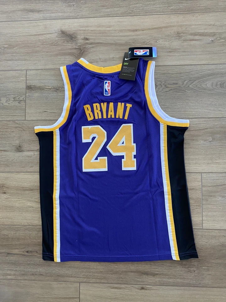 Jersey Kobe bryant #24. Youth Medium Purple LA Lakers - Image 2 of 4