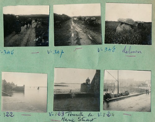 ROSCOFF c. 1900 - 12 Photos Lavoir Dolmen Fermière Bretagne - BRE 104 - Picture 2 of 2