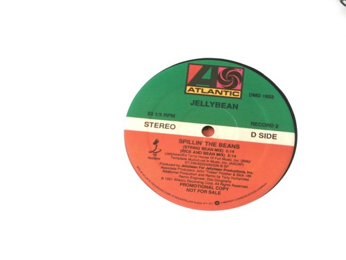 SOUL~ DANCE~ JELLYBEAN~ SPILLIN THE BEANS~ 2- 12'' UNPLAYED~ PROMOS~ ATLANTIC - Picture 4 of 4