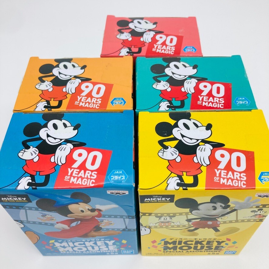MICKEY MOUSE SPECIAL ASSORTMENT 全5種セット Disney Mickey Mouse Special Assortment Complete 5 Mini