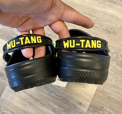 Crocs Classic Wu-Tang Clan Black & Yellow 207759-001 Men display picture 1