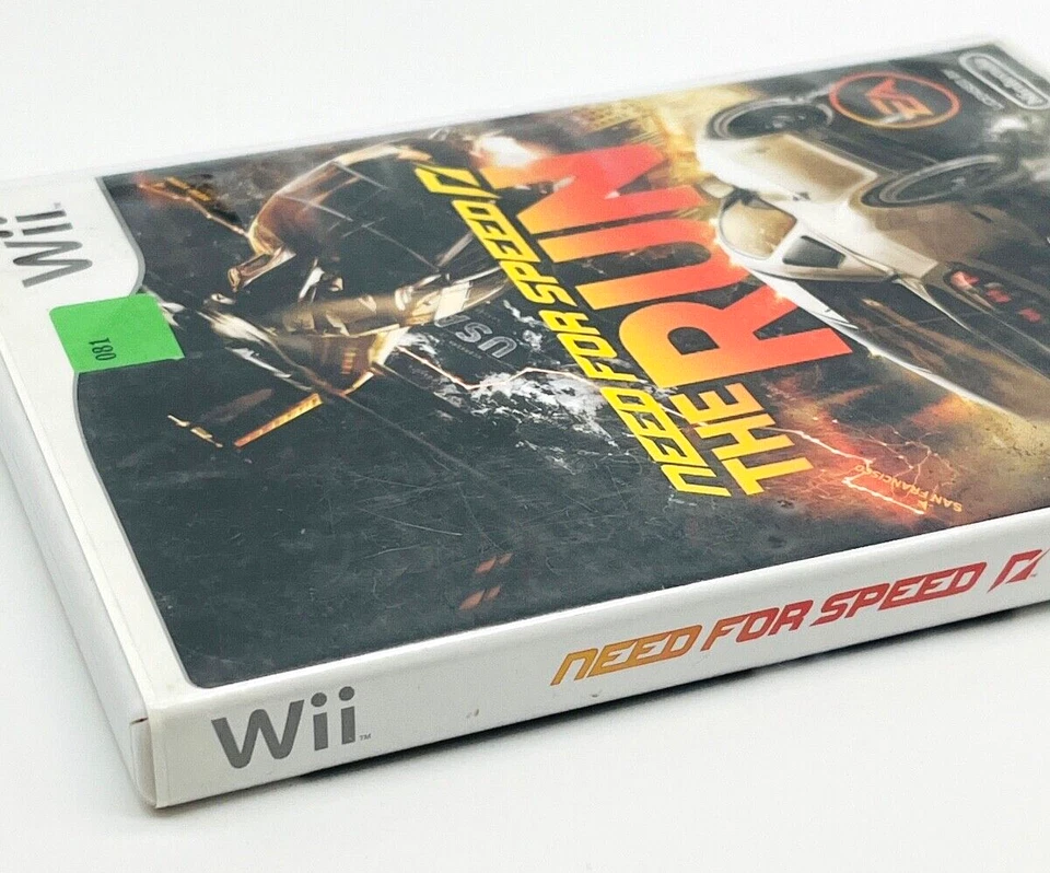 Need for Speed the Run Nintendo Wii OVP und Anleitung - Bild 3 von 4