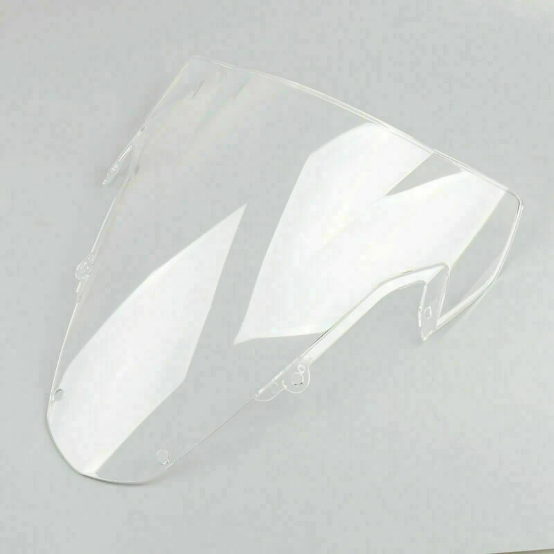 For Suzuki GSXR1000 2003-2004 Clear Double Bubble Windscreen Windshield ABS Foto 4 de 4