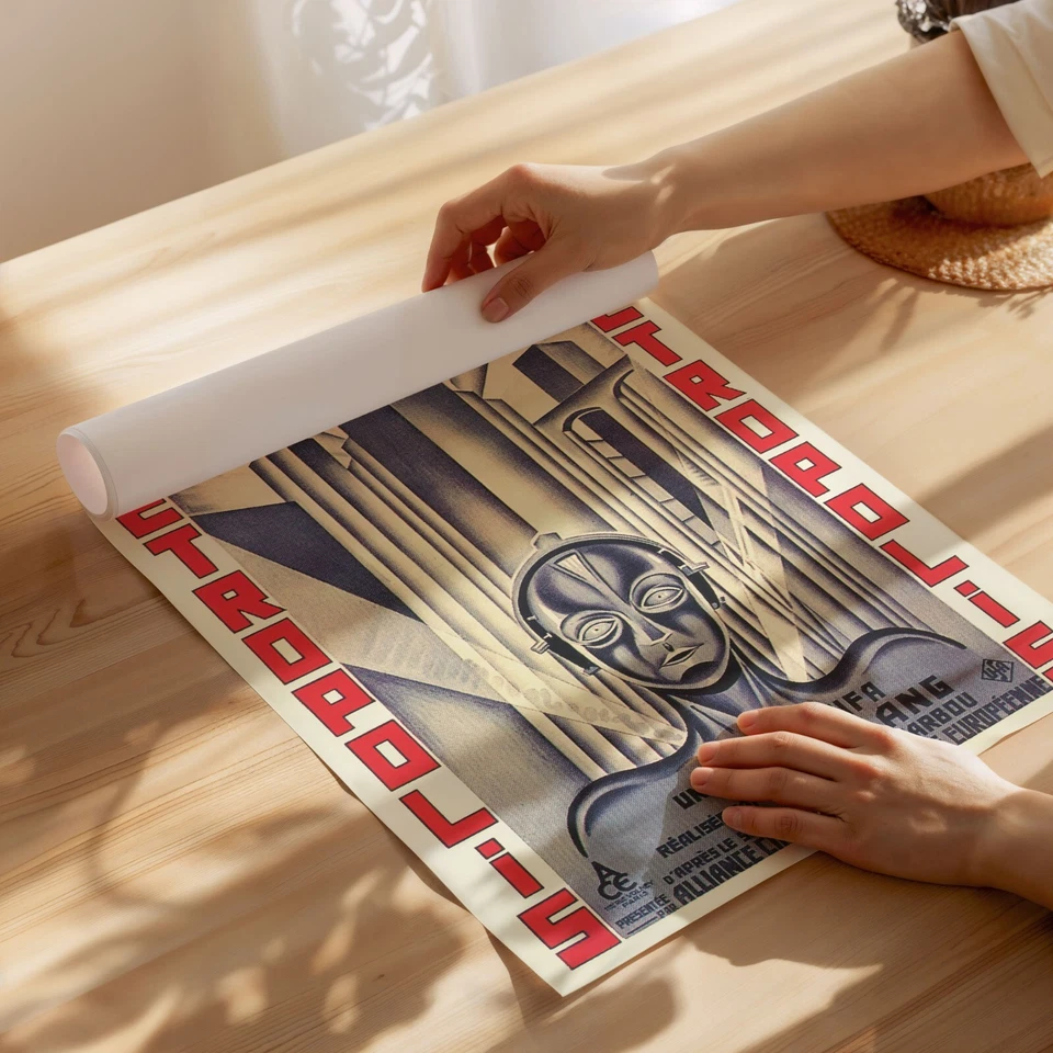 Plakat - Fritz Lang: Metropolis - Poster Filmposter Kino UFA Filmplakat - Bild 2 von 3