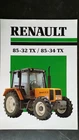 RENAULT 85 TX TRACTOR BROCHURE