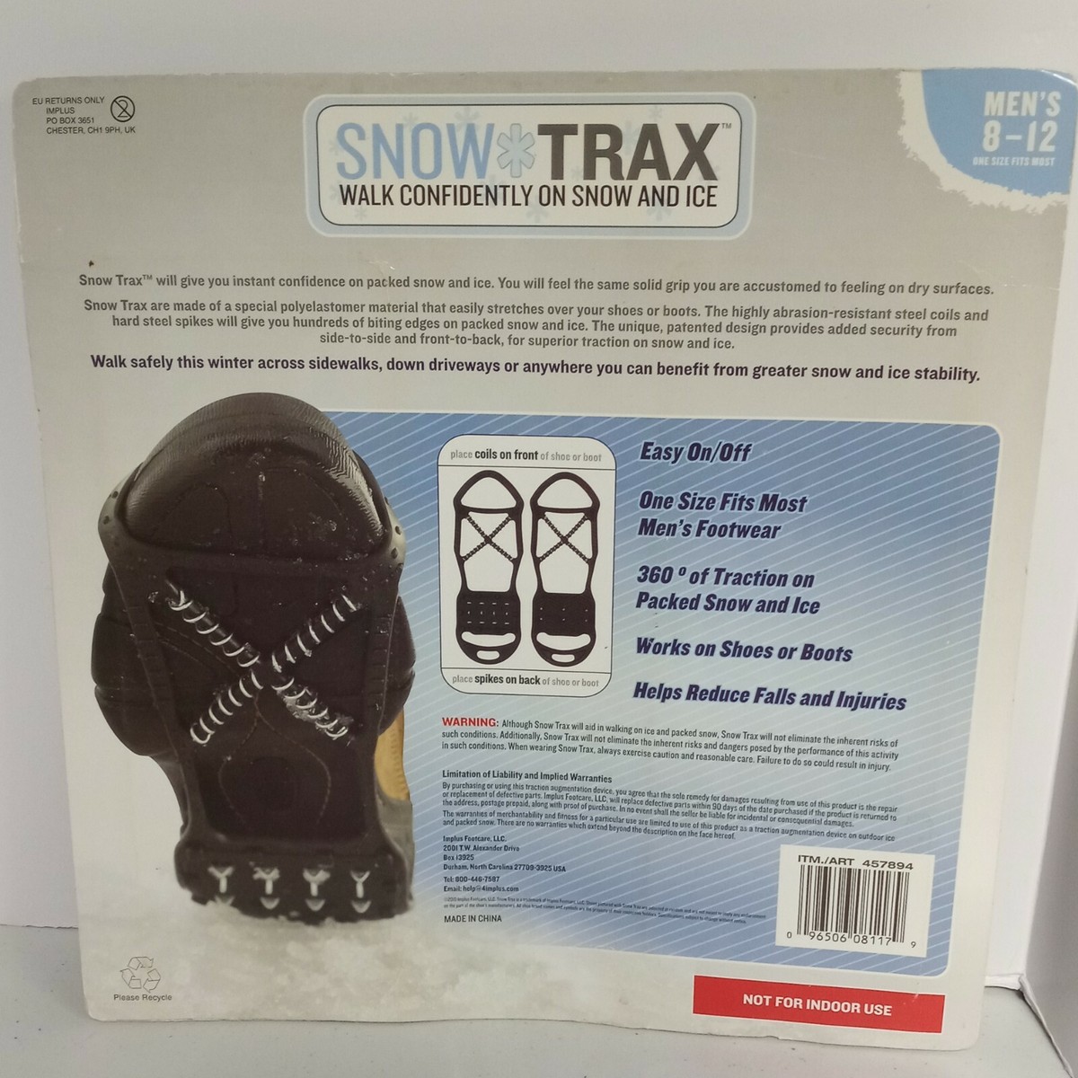 Trax hotsell ice grips