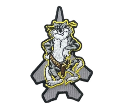 Licensed USN Navy Super Tomcat 2.25 x 3.5 inch Patch EEPM0050 F8D1C