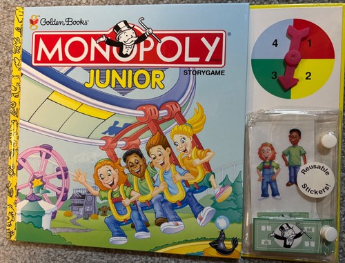 Monopoly Junior Golden Book 2001 storygame