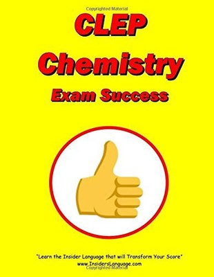 CLEP CHEMISTRY EXAM SUCCESS By Lewis Morris **BRAND NEW**
