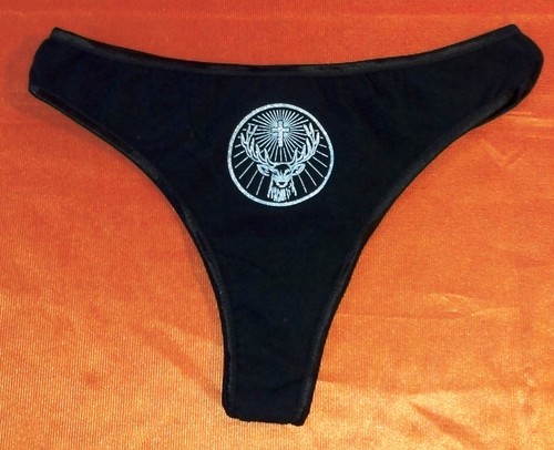 Jägermeister Jager Girl Collared Shirt, Thong, & Lanyard - Size Medium - Picture 7 of 9