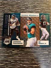 2020 Panini Mosaic #FF10 Chark Jr. /Minshew II /Fournette Flea Flicker 2B