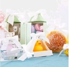 AIMUDI 50 White Satin Ribbon Twist Tie Bows 3.5" Wedding Treat Bag Cake Pop Gift — photo 4