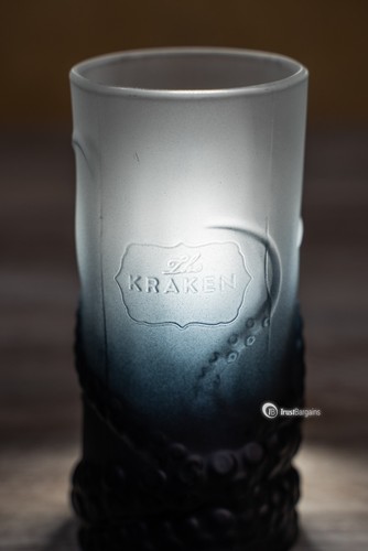 2022 The KRAKEN Solid Glass HIGHBALL RUM SPIRIT GLASS Limited Edition Tentacled - Picture 6 of 9