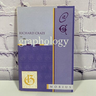 Graphology book (Mobius Guides) By Richard Craze 2004 Hoddor & Stoughton