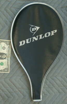 Housse De Raquette De Tennis Vintage John McEnroe Dunlop - Modèle B15, Taiwan, Occasion