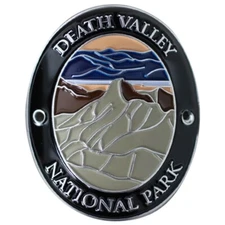 Death Valley National Park Walking Stick Medallion - CA Hiking Collectors Badge