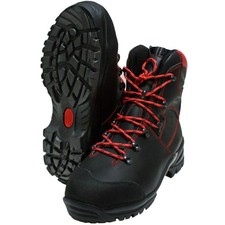 KWF Forst Schnittschutz-Stiefel Leder Oregon WAIPOUA Class1 + S2 EN ISO