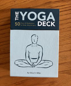 Chronicle Books The Yoga Deck Card Set with Box, 50 Poses & Meditations