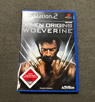 Activision X-Men Origins: Wolverine PS2 PAL Action & Abenteuer USK 18 2009