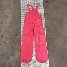 Cat And Jack, Hot Pink Snow Pants Bib Overalls In Size Medium For Girls