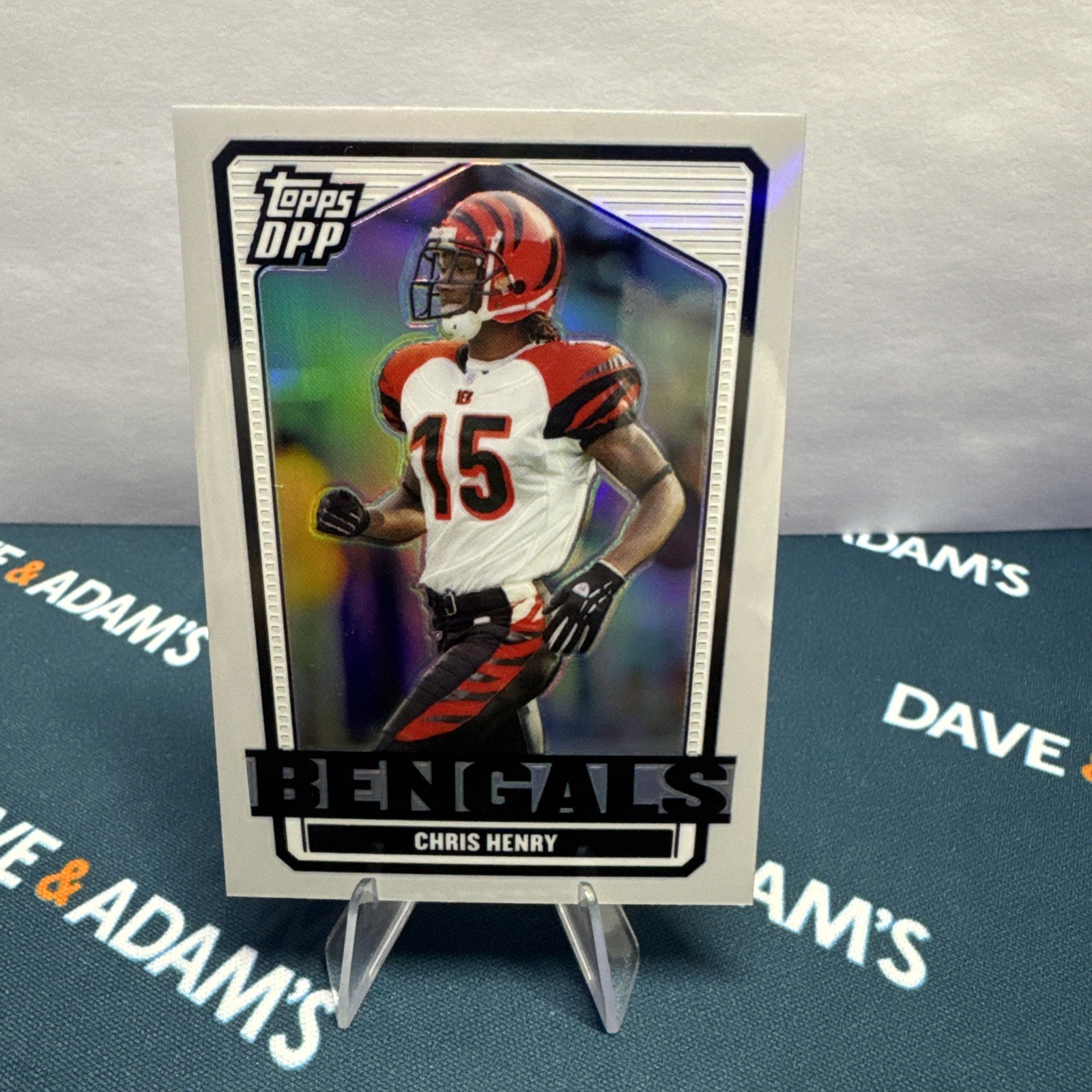 Chris Henry Topps Draft Picks & Prospects #91 Chrome-Silver Refractor