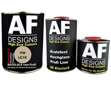 FÜR VW LG1K Kansas Beige 2,5L Autolack Set Klarlack Härter