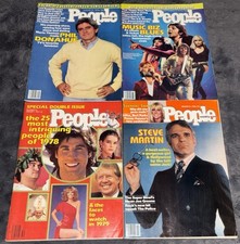 People Weekly: 4 Magazine Lot - 1979-1980: Led Zeppelin/ Steve Martin/ Blondie