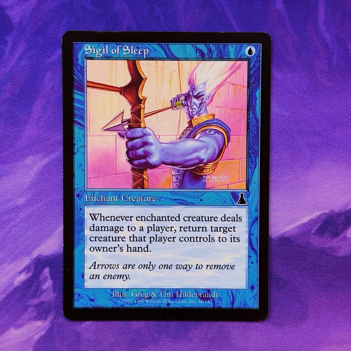 Sigil Of Sleep UDS 46 Urzas Destiny MTG Final Fantasy Y'shtola