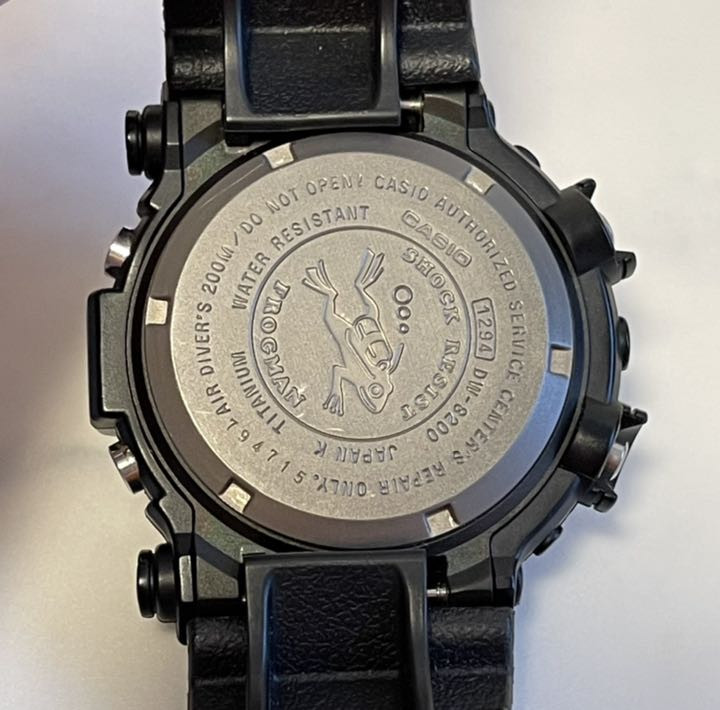G-SHOCK Frogman DW-8200Z-1T ② G SHOCK CASIO wristwatch DW 8200Z 1T FROGMAN MEN IN BLACK