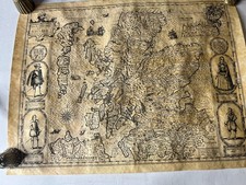 An Old Map of Scotland by John Speed 1610 Reprint