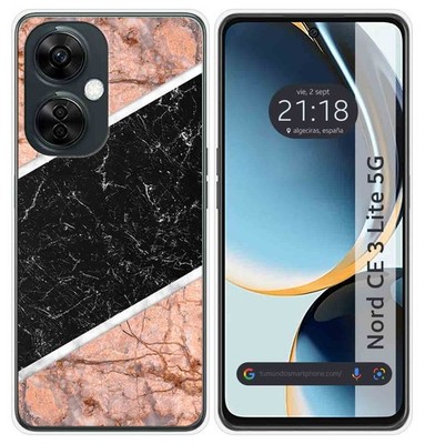 Silikonhülle Für Oneplus Nord CE 3 Lite 5G Design Marmor 07 Muster