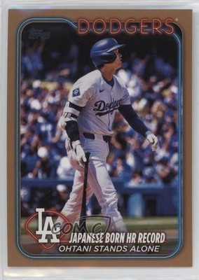 2024 Topps Update Season Highlights Checklist Gold 348/2024 Shohei Ohtani v9t